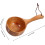 2pcs Wooden Soup Ladle Set for Kitchen Use, 100ml Capacity 2