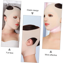 Lot de 3 masques faciaux élastiques sans traces pour un confort optimal et un maintien parfait de la peau pendant le sommeil.