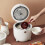 2pcs Wooden Soup Ladle Set for Kitchen Use, 100ml Capacity 8