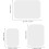 3er-Set doppelseitige, kleine Whiteboards (A5, A4, B5) 2