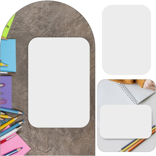 3er-Set doppelseitige, kleine Whiteboards (A5, A4, B5) 2