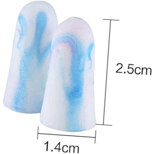 4pcs Noise Cancelling Earplugs Mute Ear Protector Noise Reduction Ear Plug 2