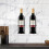 2pcs Single Wine Rack Wall Wine Holder Creative Decorative Shape Iron Sturdy for Bars and Shops 5