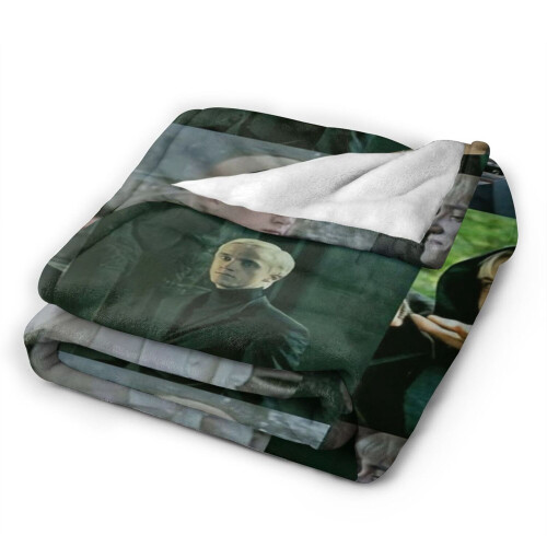 Draco Malfoy plush throw blanket 50x60 inches 1