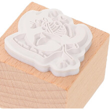 Vintage Cat Wooden Stamps 2pcs for DIY Scrapbooking and Journaling, Retro Wood Craft Stamps