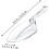 2pcs Flour Shovels Ice Scoop PC Material Thickened Multi-Functional Smooth Edges Integrally Formed Simple 2