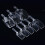 2pcs Flour Shovels Ice Scoop PC Material Thickened Multi-Functional Smooth Edges Integrally Formed Simple 5