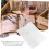 2pcs Notebook Cover PVC Protective Cover Scratch-Resistant Book Protector 3