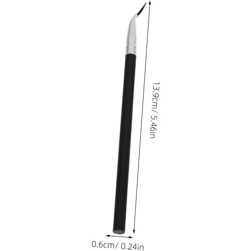 3pcs Eyeliner Brush Long Handle Angled for Precise Application Makeup Tool Eyeliner Application Brush 1
