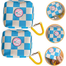 2er-Pack Damenbindenbeutel für Mädchen, tragbarer Organizer mit Cartoon-Motiv für Perioden, ideal für Reisen