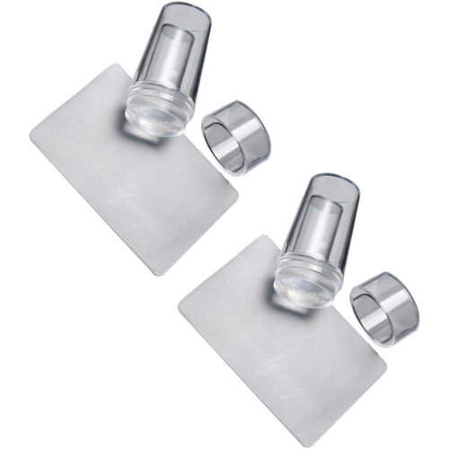2 Sets Stamping Tool Nail Beauty Tool Kit Easy Use Nail Art Accessories 1