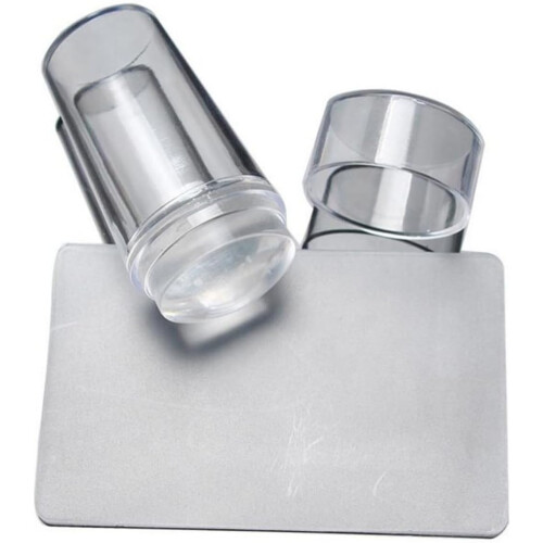 2 Sets Stamping Tool Nail Beauty Tool Kit Easy Use Nail Art Accessories 2