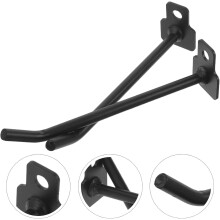 2Pcs Dumbbell Rack Hooks Heavy Duty Barbell Plate Hanger Accessories