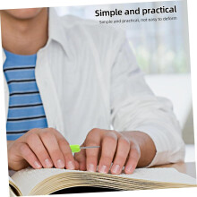 4 Stück Braille-Stifte aus Kunststoff für Anfänger, Braille-Schreibstifte zum Üben zu Hause und im Klassenzimmer