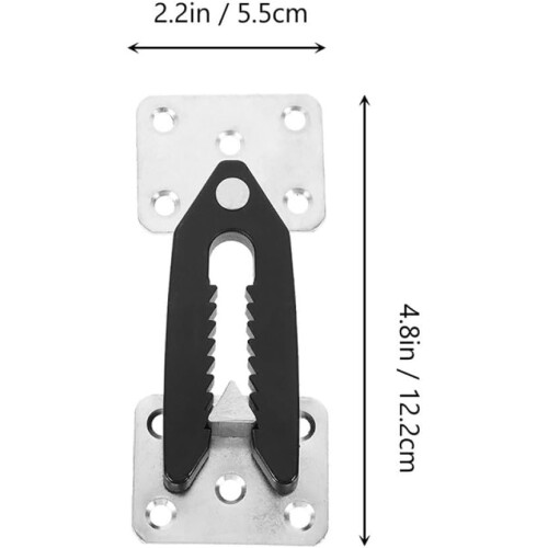 2 Stück Metall-Verbinder für Ecksofas, wiederverwendbar und sicher. 1