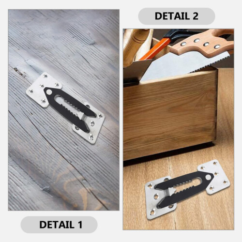2 Stück Metall-Verbinder für Ecksofas, wiederverwendbar und sicher. 2