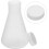 3pcs Professional Science Lab Flask Erlenmeyer Conical Bottles Graduations 2