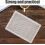 2sets Spacing Line Template Straight Line Drawing Tool Plastic Template Ruler 1