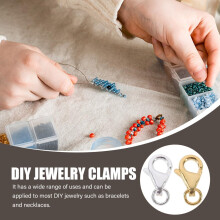 Sets Karabinerverschlüsse für die Schmuckherstellung, DIY-Halsketten- und Armbandverschlüsse, handgefertigter Schmuck