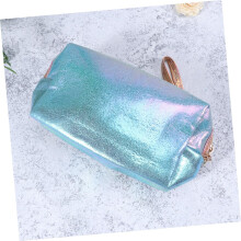 2 neceseres de maquillaje de gran capacidad con estampado de cola de sirena Sky