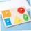 2 Sets Geometric Shape Puzzle for Educational Learning Plaything 1