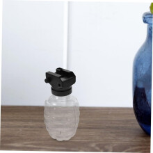 sets herbruikbare displayflessen, opbergdoosjes voor kralen, adapters en kleine flesdoppen.