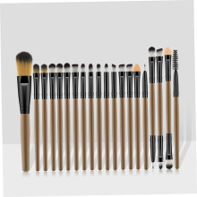 20pcs Complete Makeup Brush Nylon Bristles Travel Makeup Kit for Women