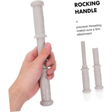 2set plástico balançando brinquedo alça substituição para menino menina brinquedo balançando cavalo de alta resistência agarre roscado