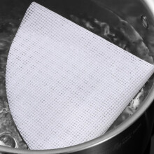 2 Fogli di tappetini per cottura a vapore riutilizzabili in silicone, rotondi e antiaderenti.
