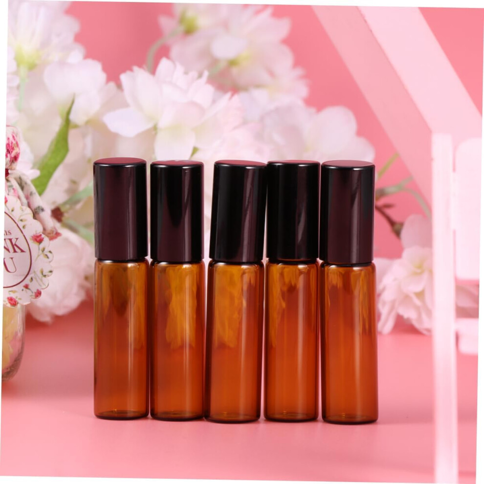 Hkhbjs 20Pcs Roller Ball Bottles Refillable Glass Bottles For Essential Oils For Aromatherapy And Skincare Applications