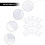 10pcs Ceramic Chopstick Rest Multi-Functional Kitchen Tabletop Spoon Rest Fork Holder 8