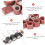 20pcs Sandpaper Ring Sanding Head Bands for Rotary Tool 5
