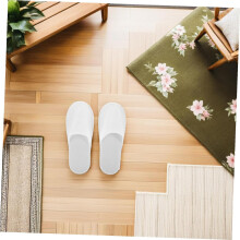 28 pár eldobható spa papucs, ömlesztett kiszerelésben, unisex zárt orrú, EVA csúszásgátló, könnyű vendégcipő
