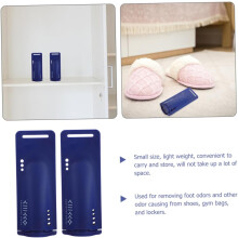 2pcs Deep Sea Blue Sneaker Odor Deodorizer Box Mint Scent