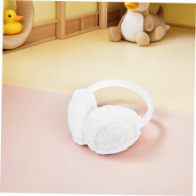 2pcs Plush Warm Ear Muffs for Boys and Girls Winter Cold Weather Ear Warmers Headband for Boy Girl and Skiing Adventures