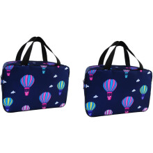 2 unidades de bolsa portátil para champú con asa, bolsa de ducha multifuncional para organizar el baño.