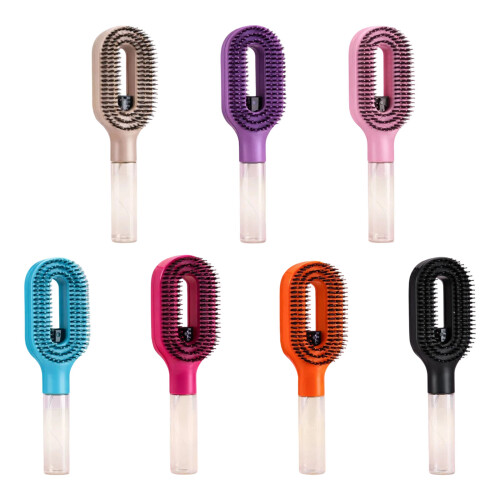 Haarstyling-Bürste mit Wassernebelfunktion für-Hellblau 1