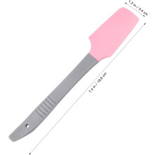 Spatole applicatrici in silicone per cera depilatoria, 2 pezzi, viola e rosa, riutilizzabili.