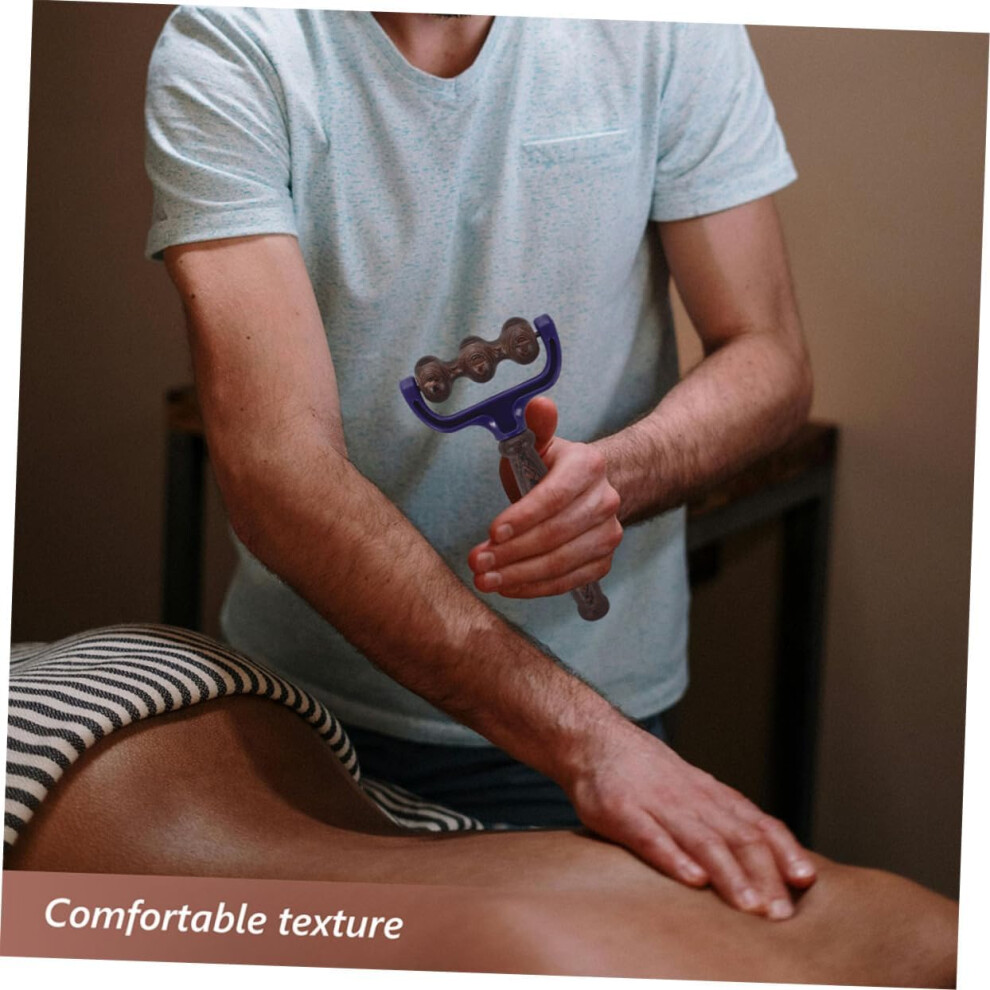 Hkhbjs 2Pcs Wooden Massage Roller Trigger Point Foot Roller Neck Shoulder Massager For Muscle Deep Tissue