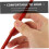 Chinese Calligraphy Ink Brush Pens 4pcs Aluminum Handle Small Regular Script Writing Brush Set 6