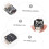 25 stuks Micro Printer Eindstop Onderdelen Hoogwaardige Micro Mechanische Eindstop 8