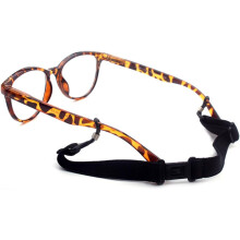 stuks brillenkoordjes, brillenaccessoires, zwart nylon elastisch koord, herbruikbaar, gemakkelijk te gebruiken.