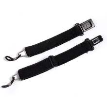 pezzi di cinturini per occhiali, accessori per occhiali, cordino elastico in nylon nero, riutilizzabile, comodo accesso