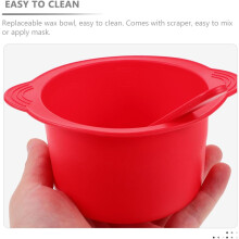 2 recipientes de silicona de 400 ml para calentador de cera con varillas, revestimientos resistentes al calor para fundidores de cera.