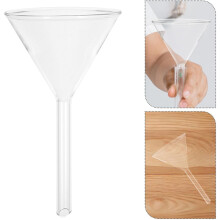 stuks glazen filtertrechters van 60 mm voor laboratoriumgebruik, wetenschappelijke vultrechters met brede opening, stevige glazen set