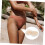 2pcs impermeável silicone almofadas nadar pastas proteção bikini 3