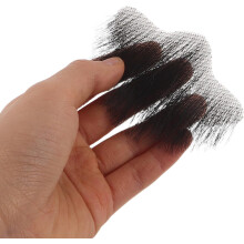 Realistic Human Hair Beard and Mustache Set for Adults with Invisible Lace Front