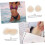 2pcs impermeável silicone almofadas nadar pastas proteção bikini 7