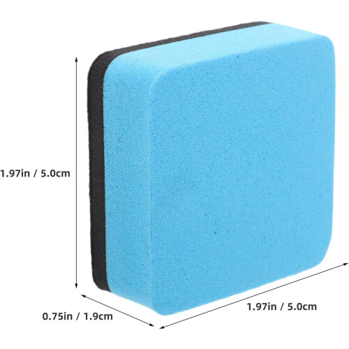 30pcs Mini Magnetic Whiteboard Eraser Pack Erasers secas da sala de aula 1