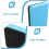 30pcs Mini Magnetic Whiteboard Eraser Pack Classroom Dry Erase Erasers 3